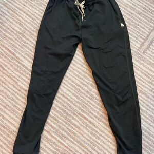 Vuori Black Track Pants